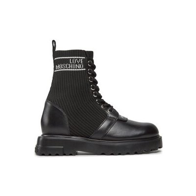 Love Moschino polokozačky JA24324G0HIY600A Nero – Zboží Mobilmania