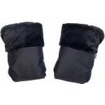 Pinkie Rukavice Fur Black – Zboží Dáma