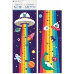 Anděl Samolepky na zeď dětský metr - duhový vesmír do 120 cm 10295 – Zboží Mobilmania