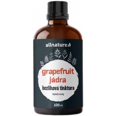 Allnature Grapefruit jádra bezlihová tinktura 100 ml – Hledejceny.cz