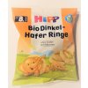 Dětský snack HIPP BIO Špaldovo-ovesná kolečka od 8. měsíce 30 g