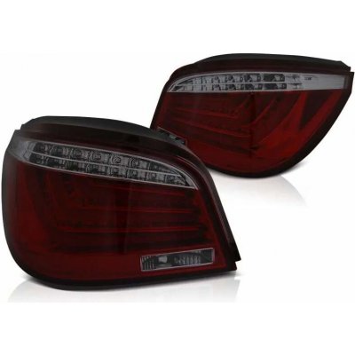 ZADNÍ SVĚTLA BMW E60, LED BAR, 2003-2007, ČERVENÉ, KOUŘOVÉ – Hledejceny.cz