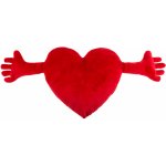 GiftyCity polštář Srdce s rukama 70cm – Zboží Dáma