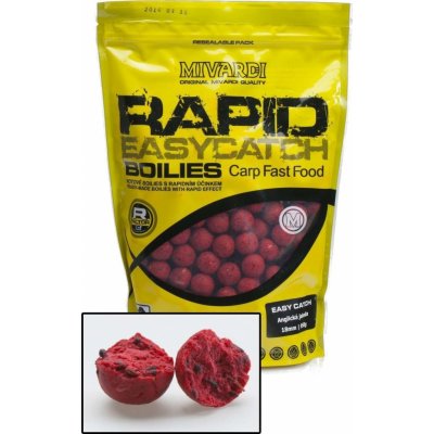 Mivardi boilies Rapid Easy Catch Anglická Jahoda 3,3kg 20mm – Zbozi.Blesk.cz