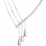 Preciosa Blyštivý štrasový náhrdelník s českým křišťálem 2318 00 – Zboží Mobilmania