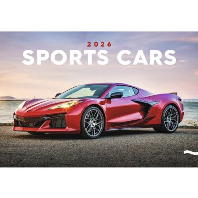 Nástěnný kalendář Auta 2026 – Zboží Dáma