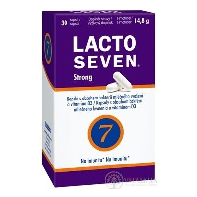 Lacto Seven Strong 30 kapslí – Hledejceny.cz