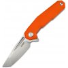 Nůž KUBEY Carve Liner Lock Folding Knife Orange G10 Handle KB237I