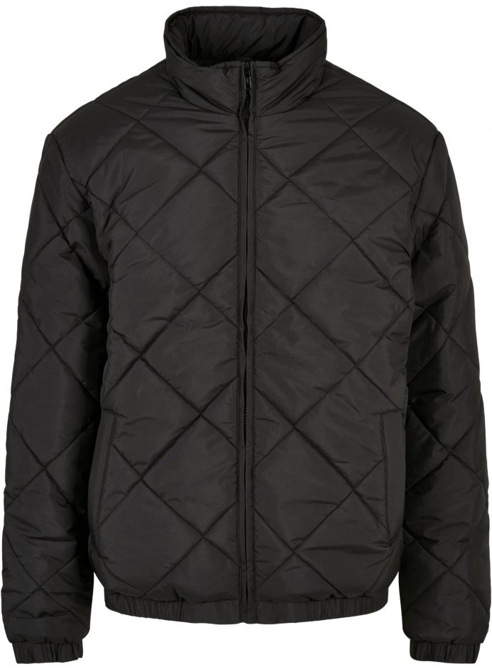 Urban Classics Diamond Quilted Short Jacket black