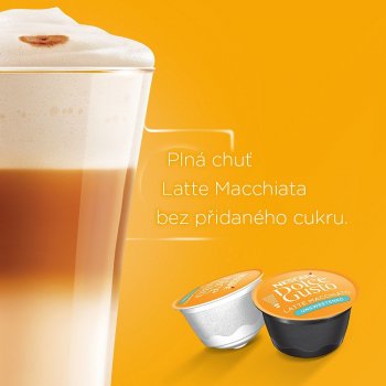 Nescafé Dolce Gusto Latte Macchiato Unsweetened kávové kapsle 48 ks