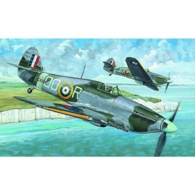 Směr Model Hawker Hurricane MK.IIC 13 6x16 9cm v krabici 25x14 5x4 5cm 1:72