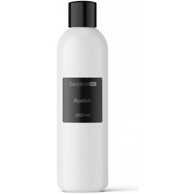 Excellent PRO Odstraňovač gel laku kosmetický aceton 1000 ml – Sleviste.cz