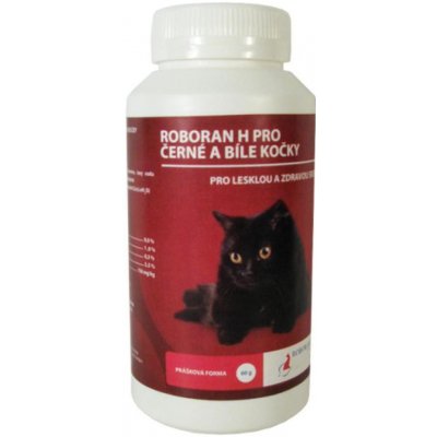 Roboran H pro černé & bílé kočky 60 g