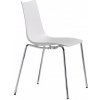 Jídelní židle Scab Design Zebra Technopolymer antracitová / světle modrá 2615