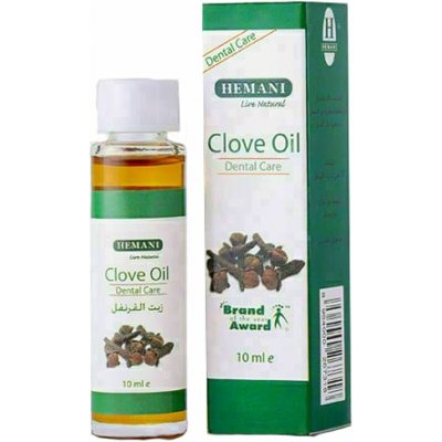 Hemani Hřebíčkový olej na dásně 10 ml – Zboží Dáma