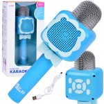 JOKO Bezdrátový mikrofon Karaoke Cat Modrá – Zboží Mobilmania