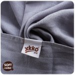 Kikko Bambusová osuška XKKO®BMB 90x100cm Colours SILVER – Hledejceny.cz