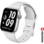 SWISSTEN ŘEMÍNEK PRO APPLE WATCH SILIKONOVÝ 42/44/45 mm BÍLÝ 46000114 – Sleviste.cz