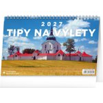 NOTIQUE Stolní Tipy na výlety 23,1 x 14,5 cm 2027 – Zboží Mobilmania