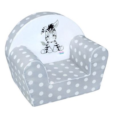 New Baby Dětské křesílko Zebra šedé – Zboží Mobilmania