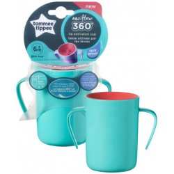 Tommee Tippee Hrnek 360° Easiflow s ušima zelená 200 ml