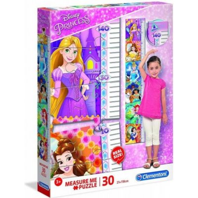 Clementoni metr Disney princezny 30 dílků – Zboží Mobilmania