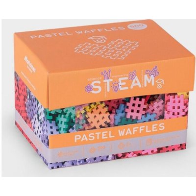 Marioinex Waffle mini pastel 500 kusů Stavební cihličky – Hledejceny.cz