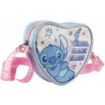 Cerda Dívčí kabelka LILO A STITCH ohana srdce třpytivá růžovo-modrá – Hledejceny.cz