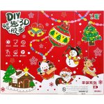 WOOPIE Kreativní Sada s Barvami DIY Vytvoř Sádrové Odlitky Figurk a Namaluj Vánoční Sada – Hledejceny.cz
