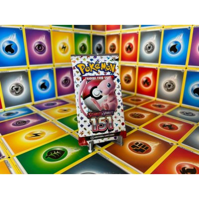 Pokémon TCG Scarlet & Violet 151 Booster – Zboží Dáma