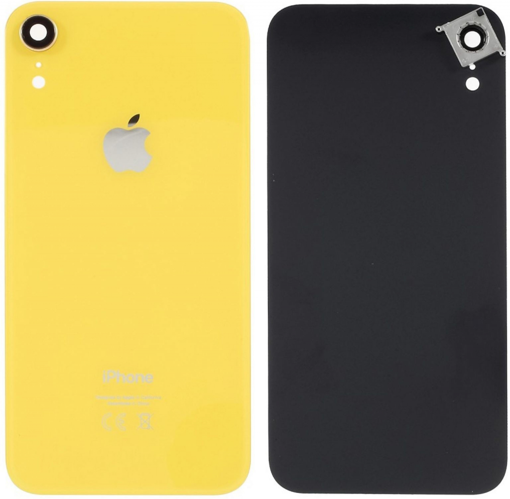 Kryt Apple iPhone XR zadní žlutý