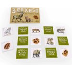 Lesní svět Papírové tripexeso Po stopách zvěře Složitější verze pexesa – Hledejceny.cz