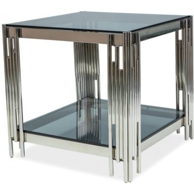 Signal Fossil B stříbrný, kouřové sklo – Zboží Mobilmania