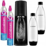 SodaStream TERRA 2 lahve 2x láhev s CO2 plynem Černý – Zboží Dáma