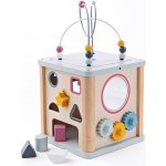 Bigjigs Toys Baby motorická aktivní kostka – Sleviste.cz