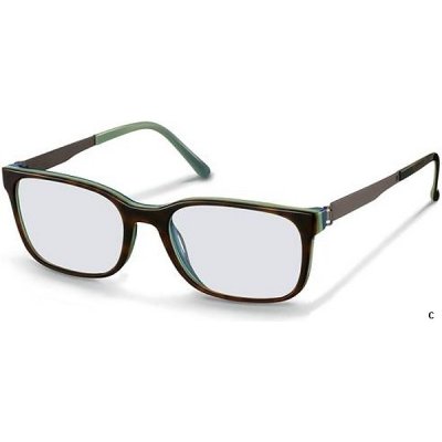 Dioptrické brýle Rodenstock R 5262 C - hnědá/zelená