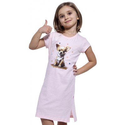 Cornette 112 pejsek růžová – Zboží Mobilmania