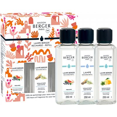 Maison Berger Triopack Estivale náplň do katalytické lampy 3 x 250 ml – Zboží Dáma