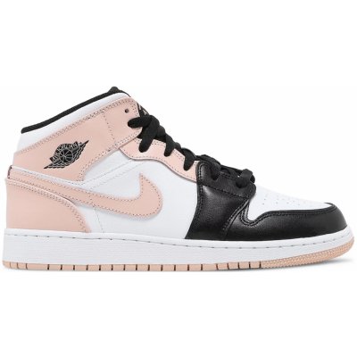 Nike Jordan 1 Mid Arctic Orange Black Toe GS 554725-133 – Zboží Mobilmania