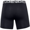 Boxerky, trenky, slipy, tanga Under Armour Charged Cotton 6in 3 páry Black
