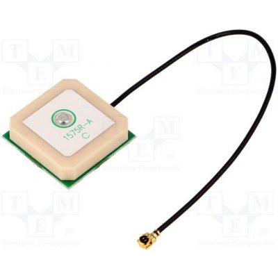 SR PASSIVES GPS-ANT049 Anténa; GPS; 2dBi; RHCP; k vestavbě; 50Ω; 20,8x20,8x7,8mm; RF 1.13 | Zboží Auto