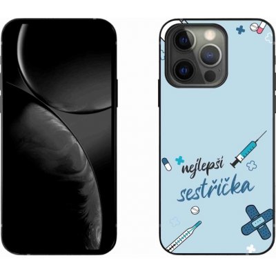 mmCase na iPhone 13 Pro 6.1 - nejlepší sestřička modré pozadí – Zboží Mobilmania