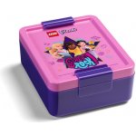 LEGO® Friends Girls Rock svačinový set láhev a box fialová – Zboží Dáma