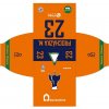 Hokejový dres SportsScouting Fandres HC Stadion Litoměřice Oranžový 2021/22