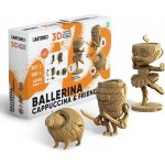 Cartonic 3D PUZZLE BALLERINA CAPPUCCINA & Friends 301 ks – Zboží Dáma