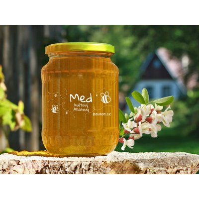 Bzukot Akátový med 960g – Hledejceny.cz