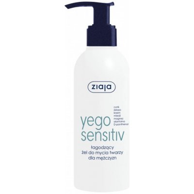 Ziaja Yego Men Sensitive zklidňující čistící gel dávkovač 200 ml