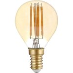 Optonica LED žárovka Filament G45 E14 Golden Glass Stmívatelná 4W Teplá bílá – Hledejceny.cz