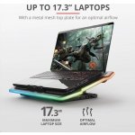 TRUST Stojan na notebook GXT1126 AURA LAPTOP COOLING STAND (chladící podložka) – Zboží Živě
