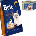 Brit Premium by Nature Cat Adult Chicken 0,3 kg – Hledejceny.cz